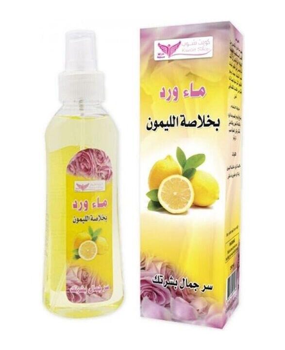 ROSEWATER WITH LEMON  EXTRACT